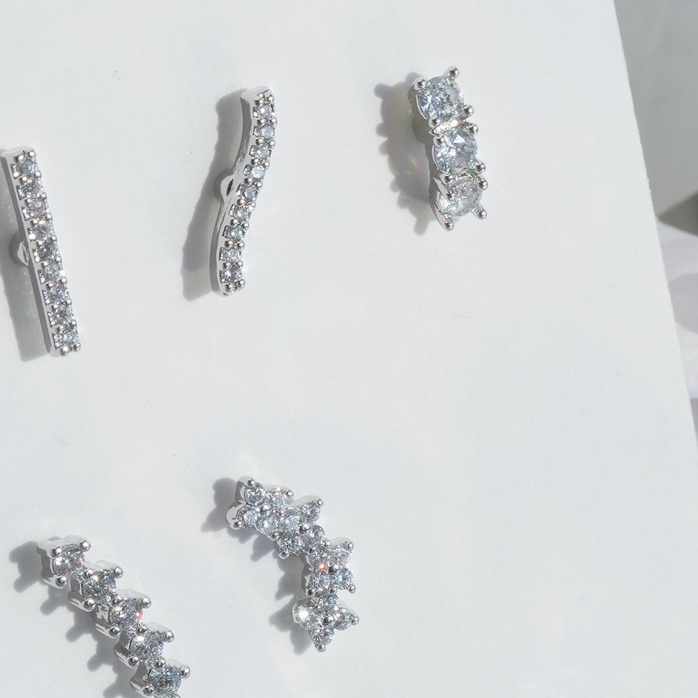 [Surgical] Simple Cubic Butterfly (4 Types) 16G/14G Body Piercing Collection Back Piercing Cartilage Piercing 