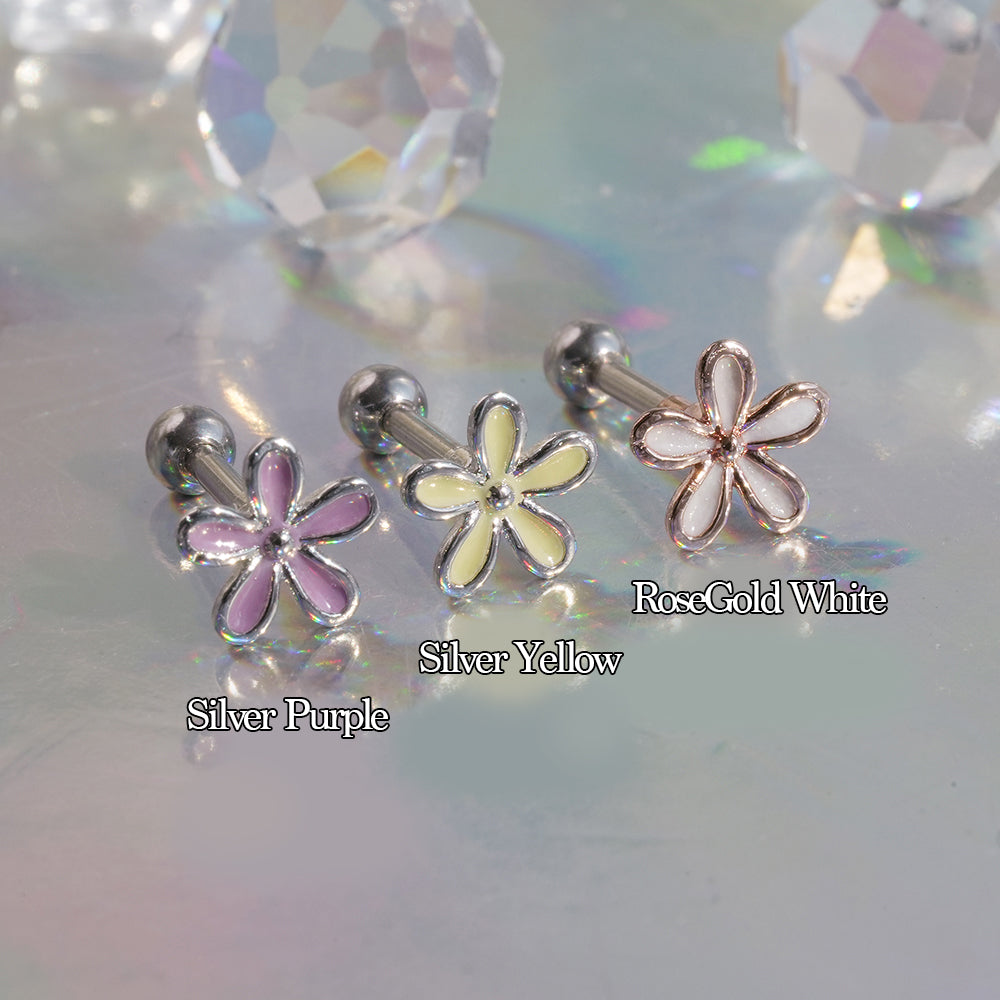 [Surgical] Simple Cubic Butterfly (4 Types) 16G/14G Body Piercing Collection Back Piercing Cartilage Piercing 
