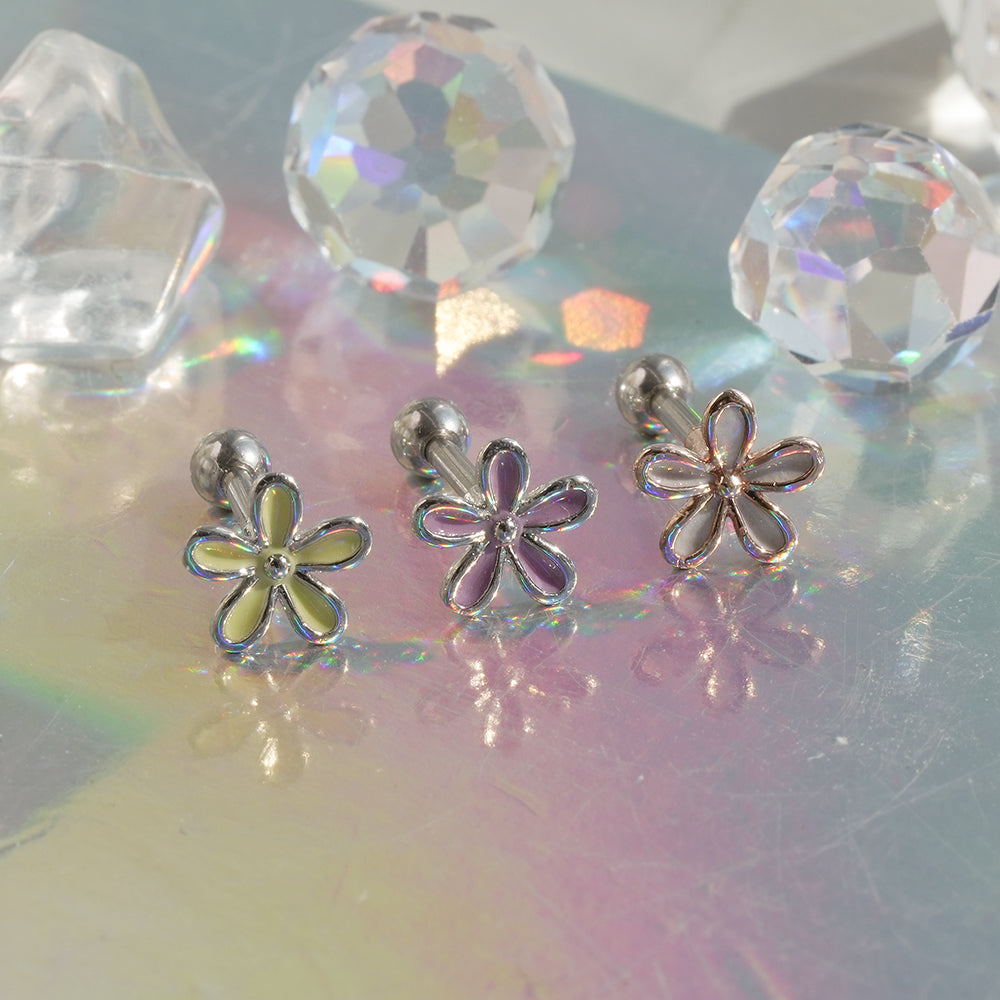 [Surgical] Simple Cubic Butterfly (4 Types) 16G/14G Body Piercing Collection Back Piercing Cartilage Piercing 