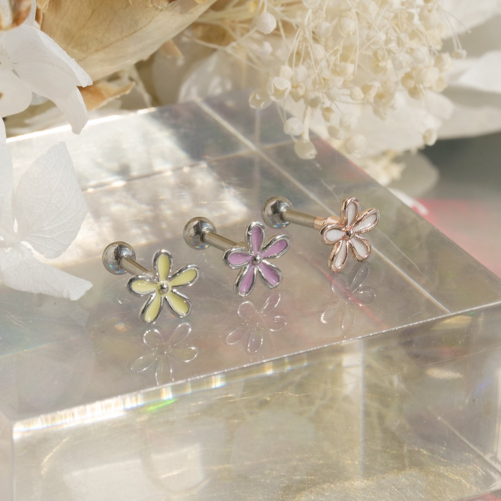 [Surgical] Simple Cubic Butterfly (4 Types) 16G/14G Body Piercing Collection Back Piercing Cartilage Piercing 