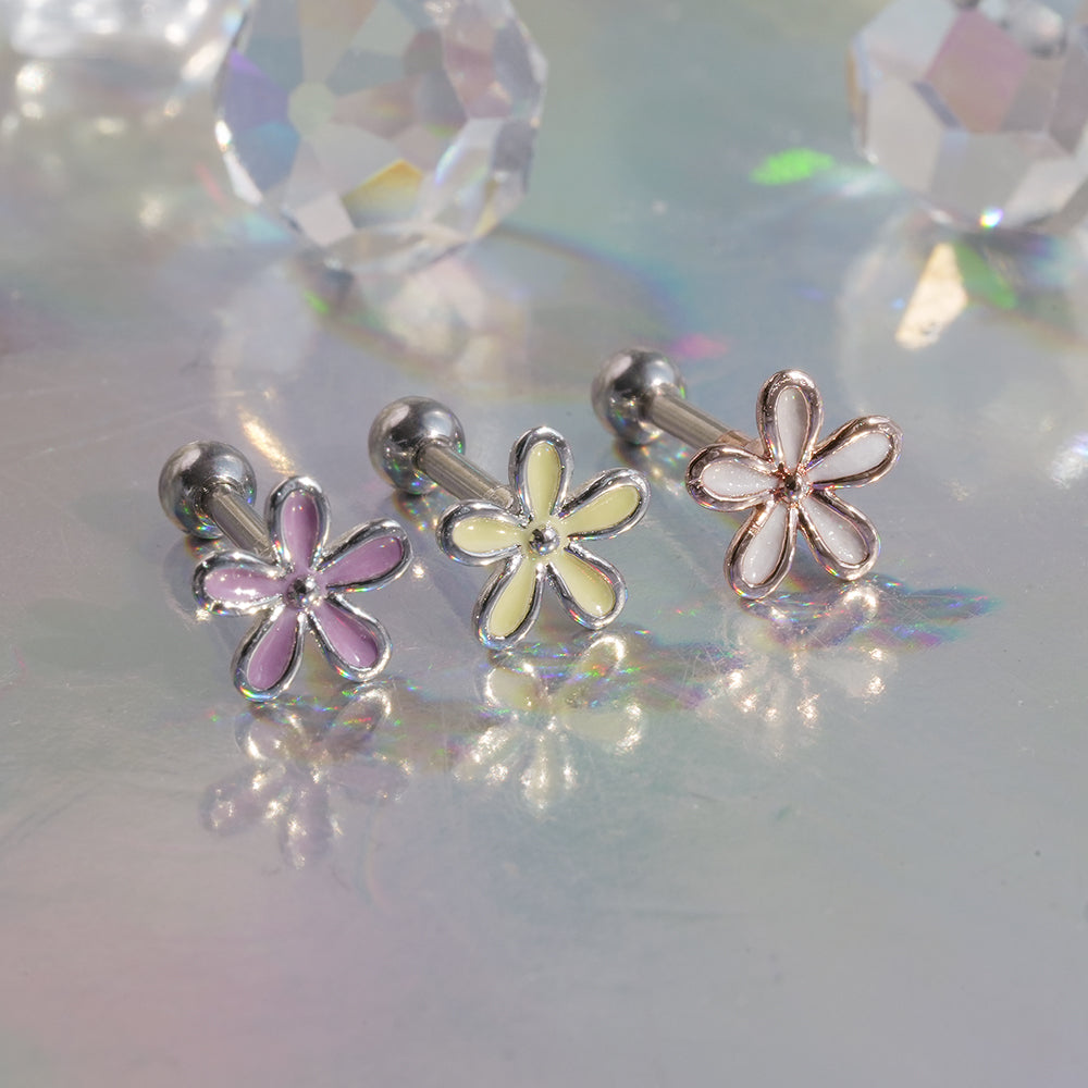 [Surgical] Simple Cubic Butterfly (4 Types) 16G/14G Body Piercing Collection Back Piercing Cartilage Piercing 