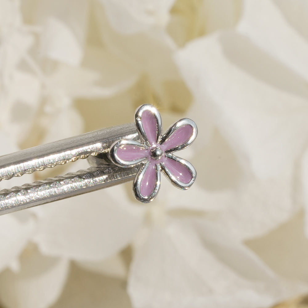 [Surgical] Simple Cubic Butterfly (4 Types) 16G/14G Body Piercing Collection Back Piercing Cartilage Piercing 
