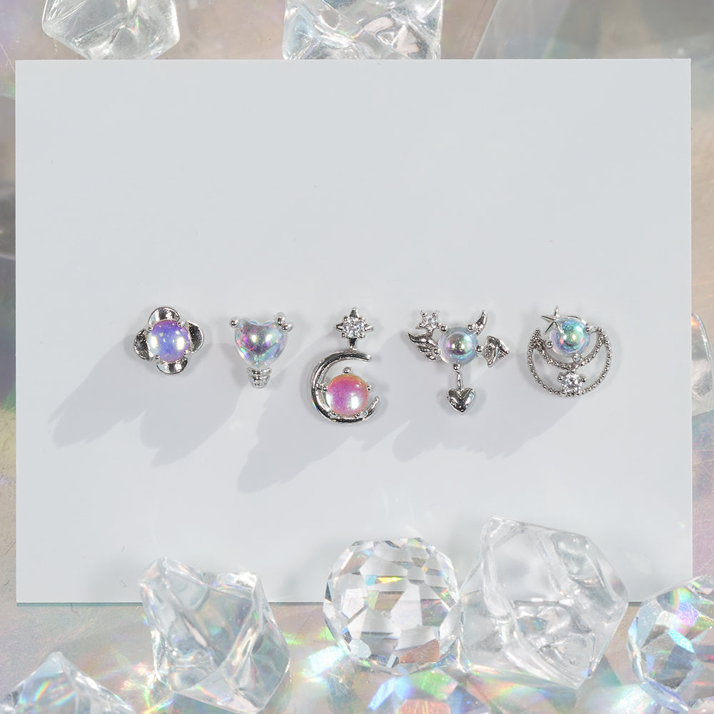 [Surgical] Simple Cubic Butterfly (4 Types) 16G/14G Body Piercing Collection เจาะหลัง เจาะกระดูกอ่อน 
