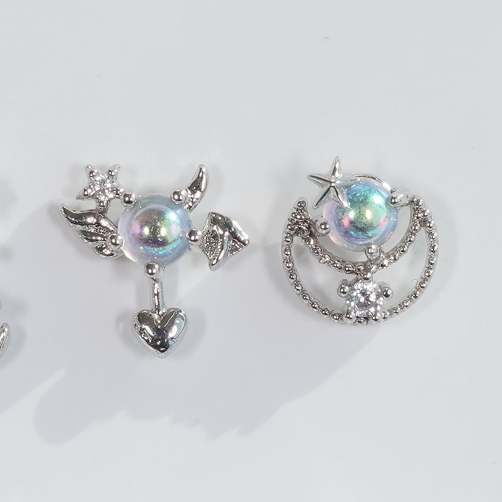 [Surgical] Simple Cubic Butterfly (4 Types) 16G/14G Body Piercing Collection เจาะหลัง เจาะกระดูกอ่อน 