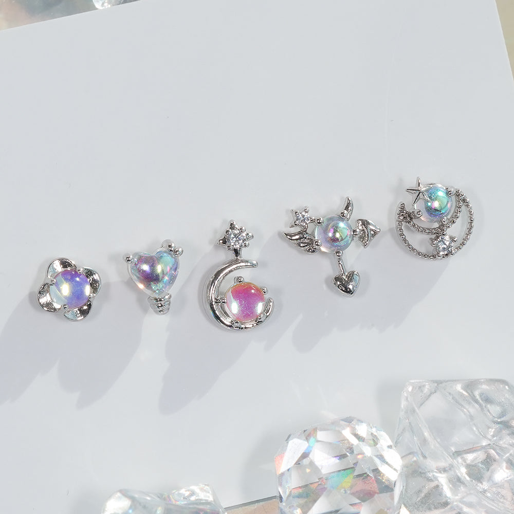[Surgical] Simple Cubic Butterfly (4 Types) 16G/14G Body Piercing Collection เจาะหลัง เจาะกระดูกอ่อน 