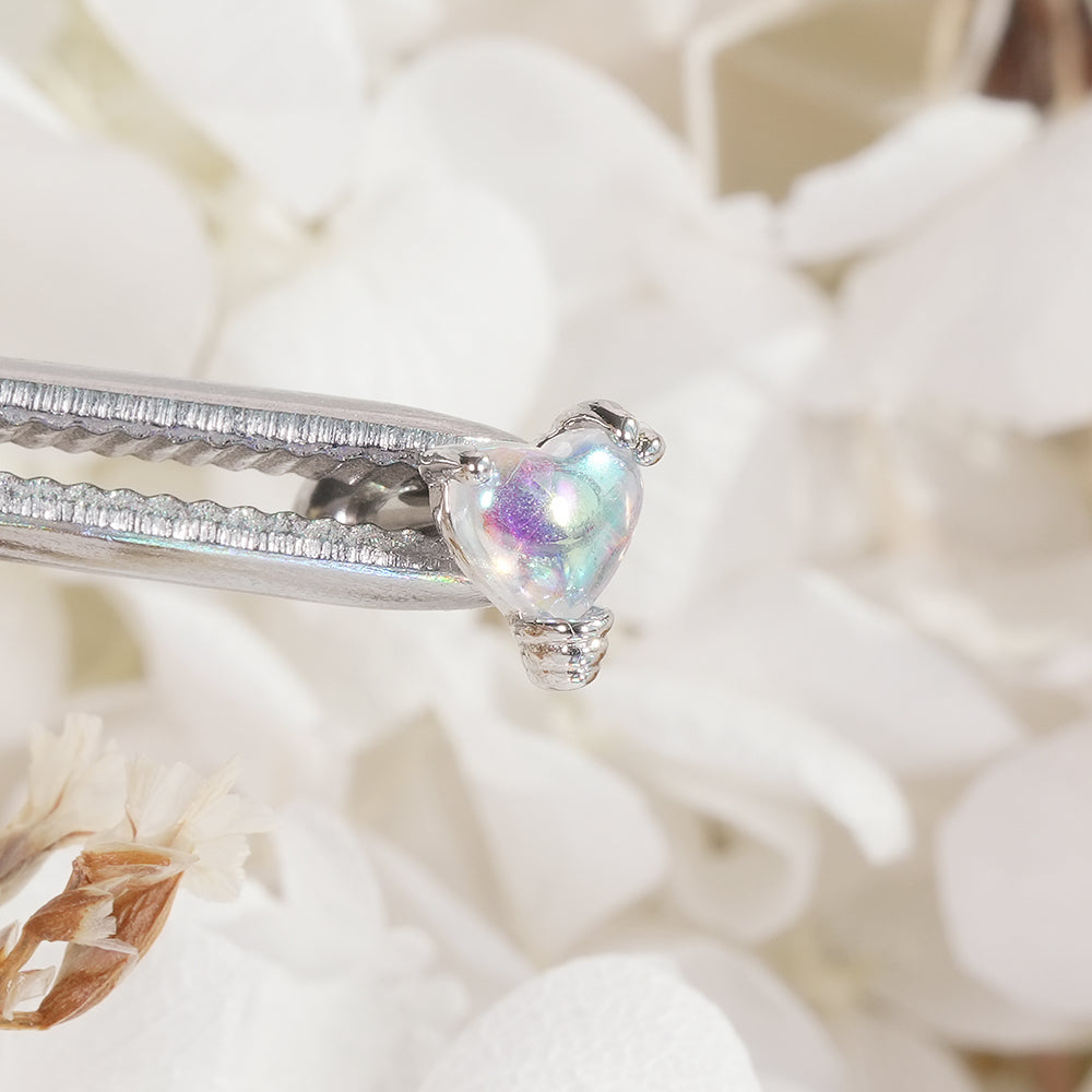 [Surgical] Simple Cubic Butterfly (4 Types) 16G/14G Body Piercing Collection เจาะหลัง เจาะกระดูกอ่อน 