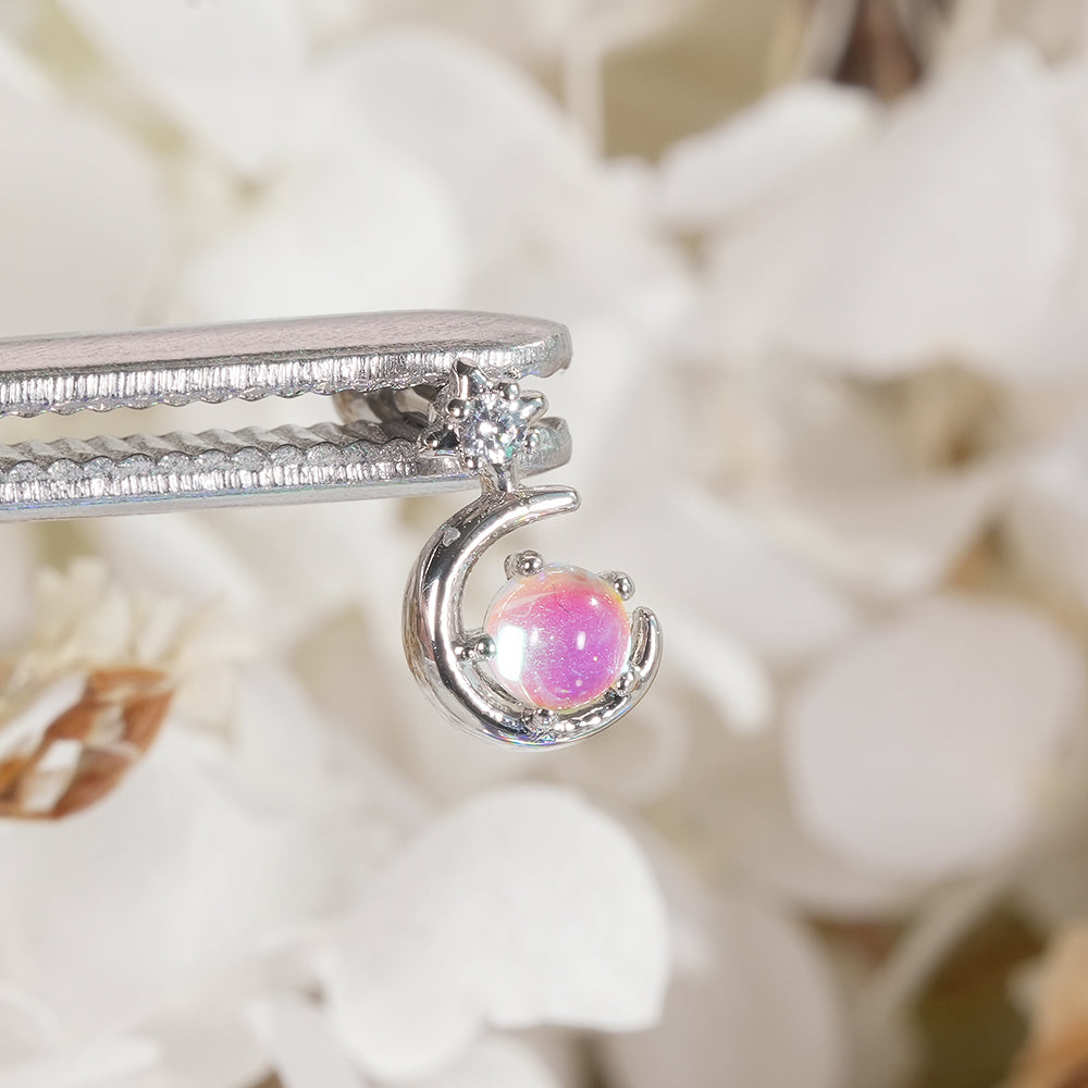 [Surgical] Simple Cubic Butterfly (4 Types) 16G/14G Body Piercing Collection เจาะหลัง เจาะกระดูกอ่อน 