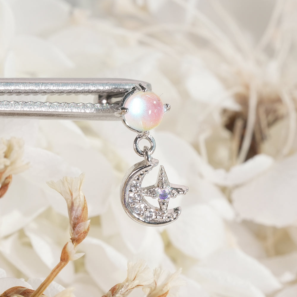 [Surgical] Simple Cubic Butterfly (4 Types) 16G/14G Body Piercing Collection Back Piercing Cartilage Piercing 