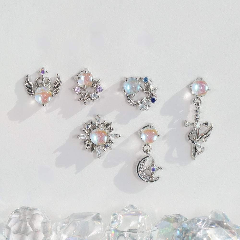 [Surgical] Simple Cubic Butterfly (4 Types) 16G/14G Body Piercing Collection Back Piercing Cartilage Piercing 