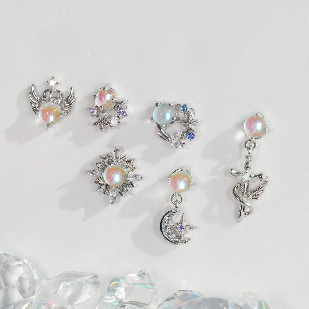 [Surgical] Simple Cubic Butterfly (4 Types) 16G/14G Body Piercing Collection Back Piercing Cartilage Piercing 