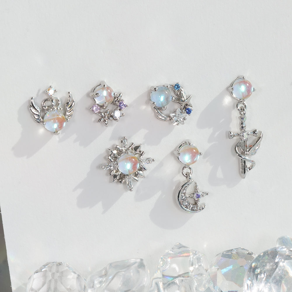 [Surgical] Simple Cubic Butterfly (4 Types) 16G/14G Body Piercing Collection Back Piercing Cartilage Piercing 