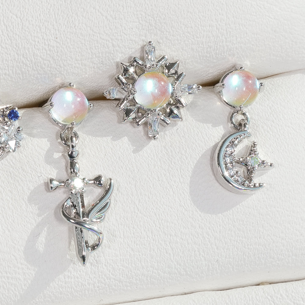 [Surgical] Simple Cubic Butterfly (4 Types) 16G/14G Body Piercing Collection Back Piercing Cartilage Piercing 