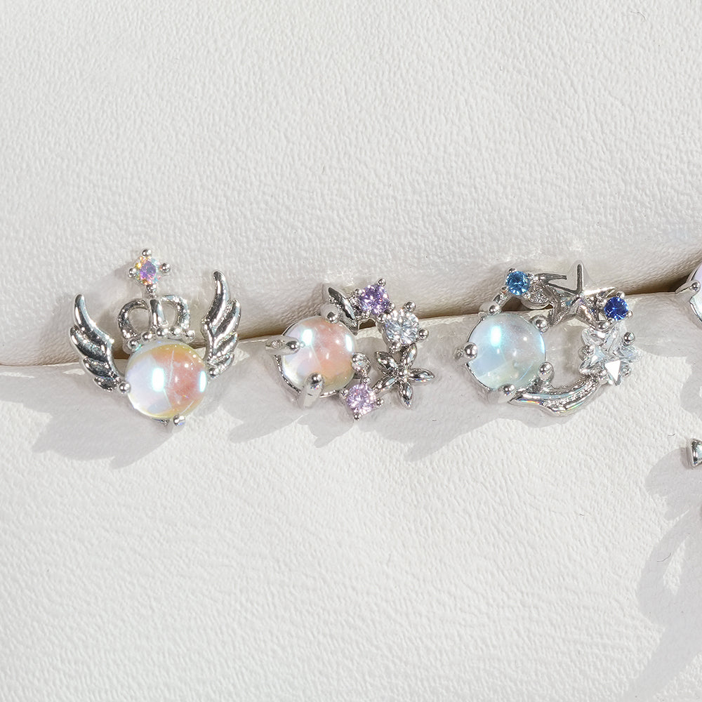 [Surgical] Simple Cubic Butterfly (4 Types) 16G/14G Body Piercing Collection Back Piercing Cartilage Piercing 