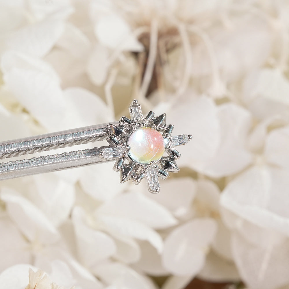 [Surgical] Simple Cubic Butterfly (4 Types) 16G/14G Body Piercing Collection Back Piercing Cartilage Piercing 