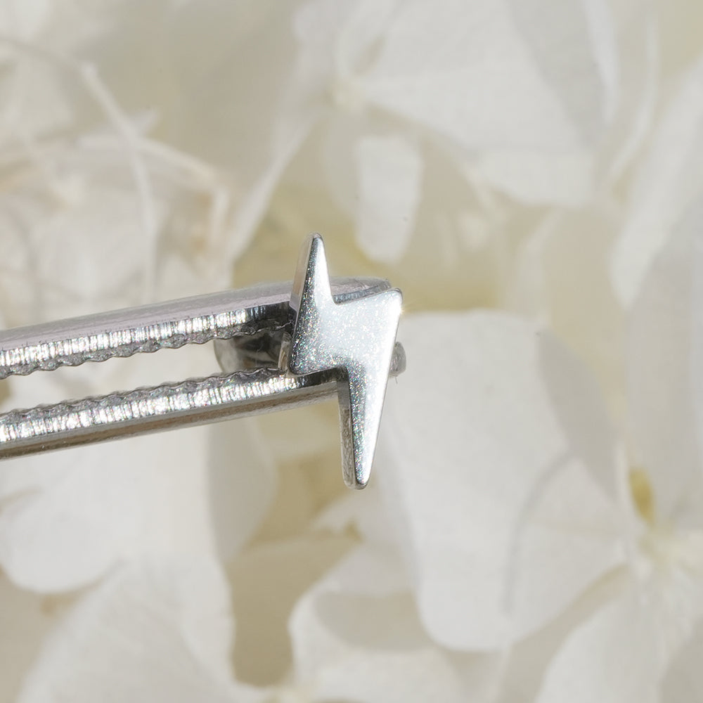 [Surgical] Simple Cubic Butterfly (4 Types) 16G/14G Body Piercing Collection Back Piercing Cartilage Piercing 