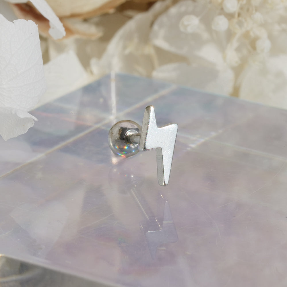 [Surgical] Simple Cubic Butterfly (4 Types) 16G/14G Body Piercing Collection Back Piercing Cartilage Piercing 
