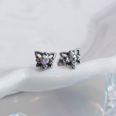 [Surgical] Simple Cubic Butterfly (4 Types) 16G/14G Body Piercing Collection Back Piercing Cartilage Piercing 