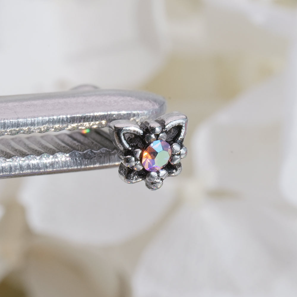 [Surgical] Simple Cubic Butterfly (4 Types) 16G/14G Body Piercing Collection Back Piercing Cartilage Piercing 