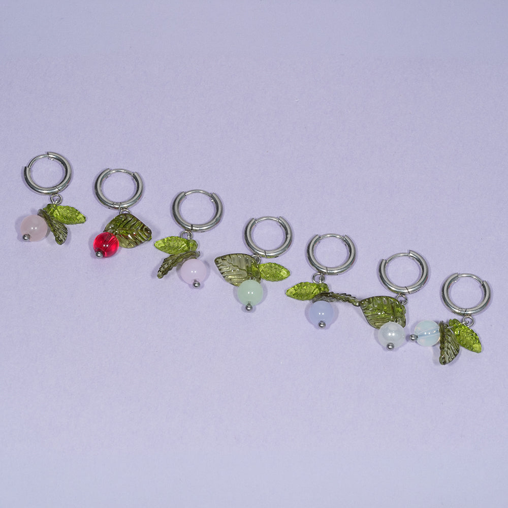 [Surgical] Simple Cubic Butterfly (4 Types) 16G/14G Body Piercing Collection Back Piercing Cartilage Piercing 