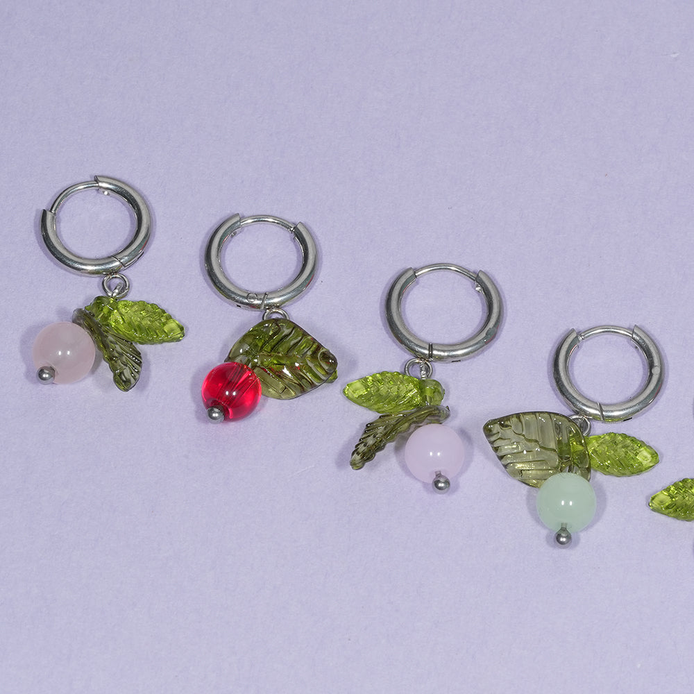 [Surgical] Simple Cubic Butterfly (4 Types) 16G/14G Body Piercing Collection Back Piercing Cartilage Piercing 