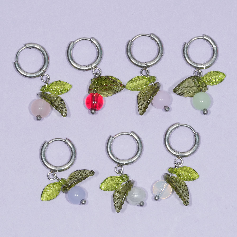 [Surgical] Simple Cubic Butterfly (4 Types) 16G/14G Body Piercing Collection Back Piercing Cartilage Piercing 