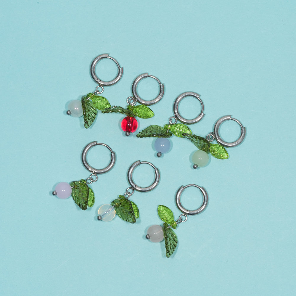 [Surgical] Simple Cubic Butterfly (4 Types) 16G/14G Body Piercing Collection Back Piercing Cartilage Piercing 