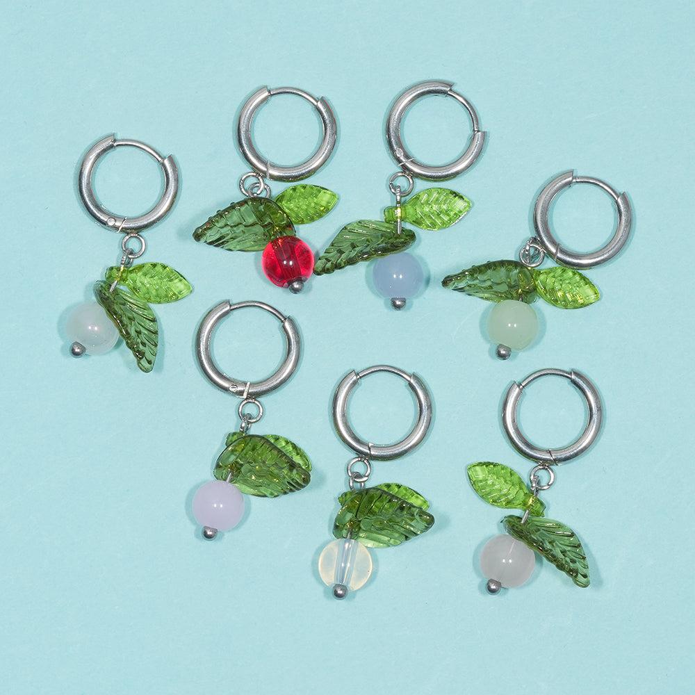 [Surgical] Simple Cubic Butterfly (4 Types) 16G/14G Body Piercing Collection Back Piercing Cartilage Piercing 