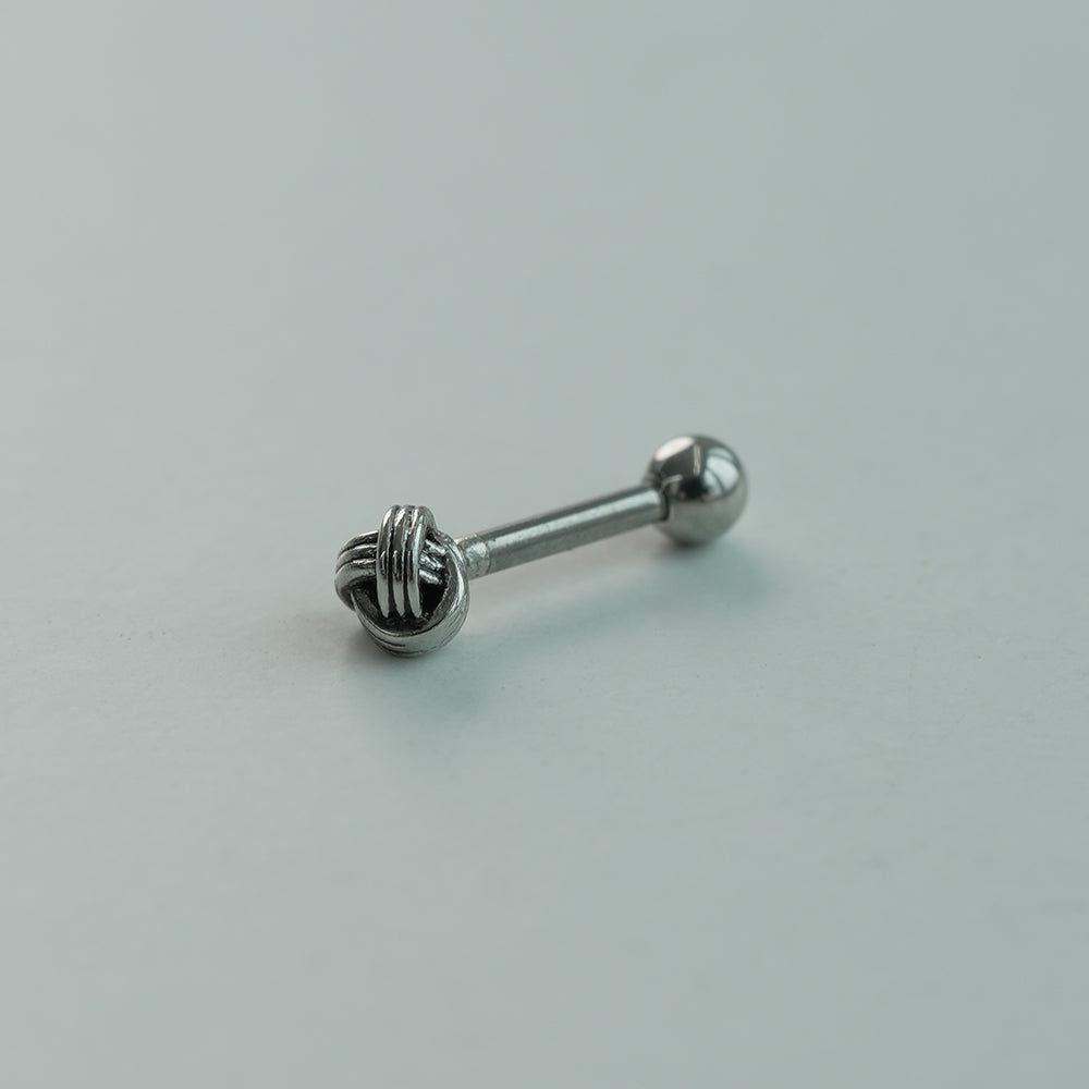 [サージカル] シンプル ツイストボール いぶし加工  (2Type) アンティークピアス ボディピアス 16G