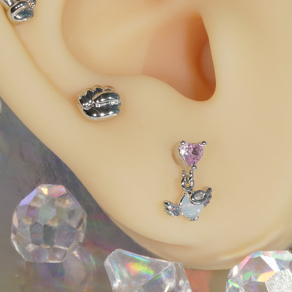 [サージカル] じゃんけん ハンドモチーフ バーベルピアス(3Type)16G