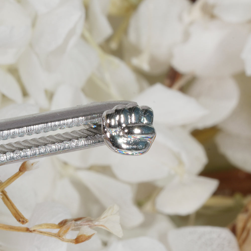 [サージカル] じゃんけん ハンドモチーフ バーベルピアス(3Type)16G