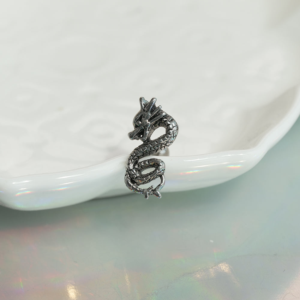 [全サージカル] 龍 ドラゴン ボディピアス 16G 辰 干支 オリエンタル