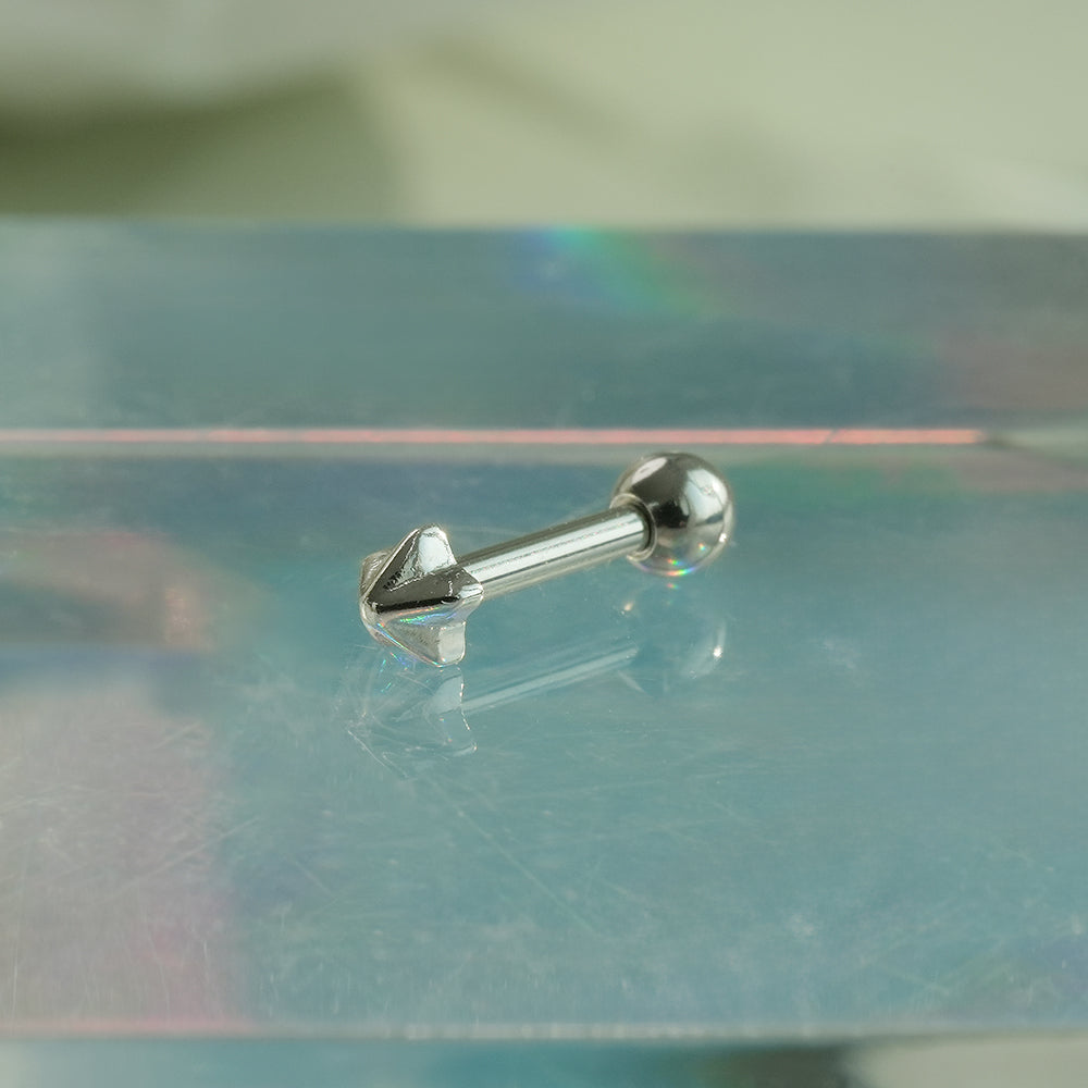 [サージカル]ミニ 立体スター ボディピアス 16G