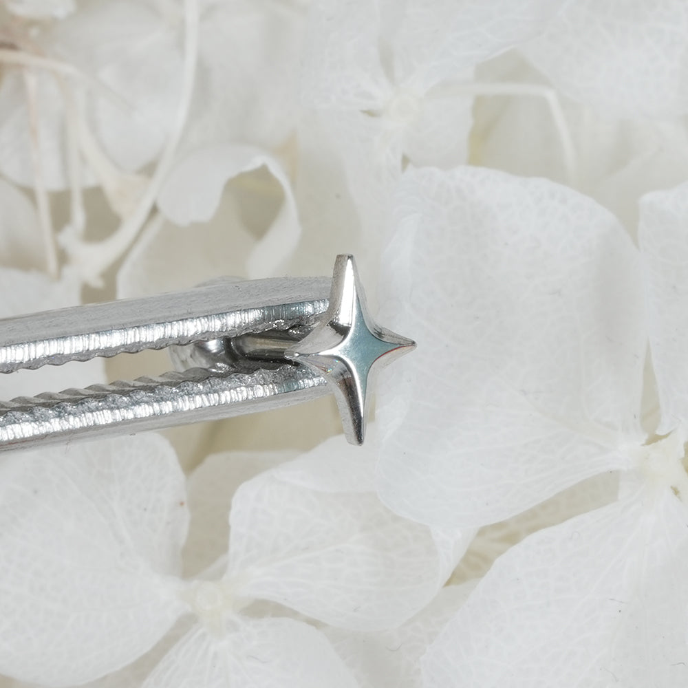 [全サージカル] スパーク ウィング スター ボディピアス (9Type) 16G