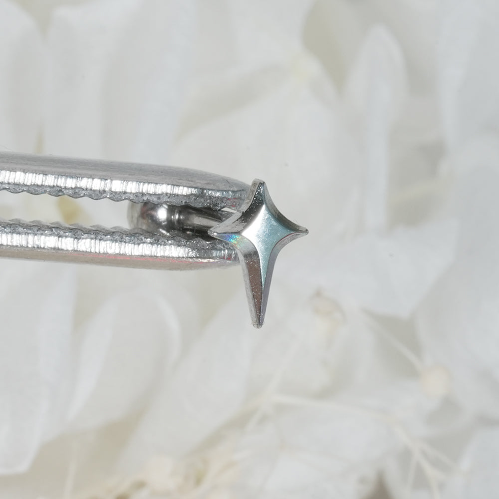 [全サージカル] スパーク ウィング スター ボディピアス (9Type) 16G