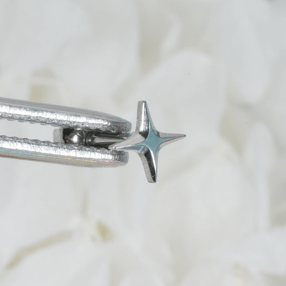 [全サージカル] スパーク ウィング スター ボディピアス (9Type) 16G