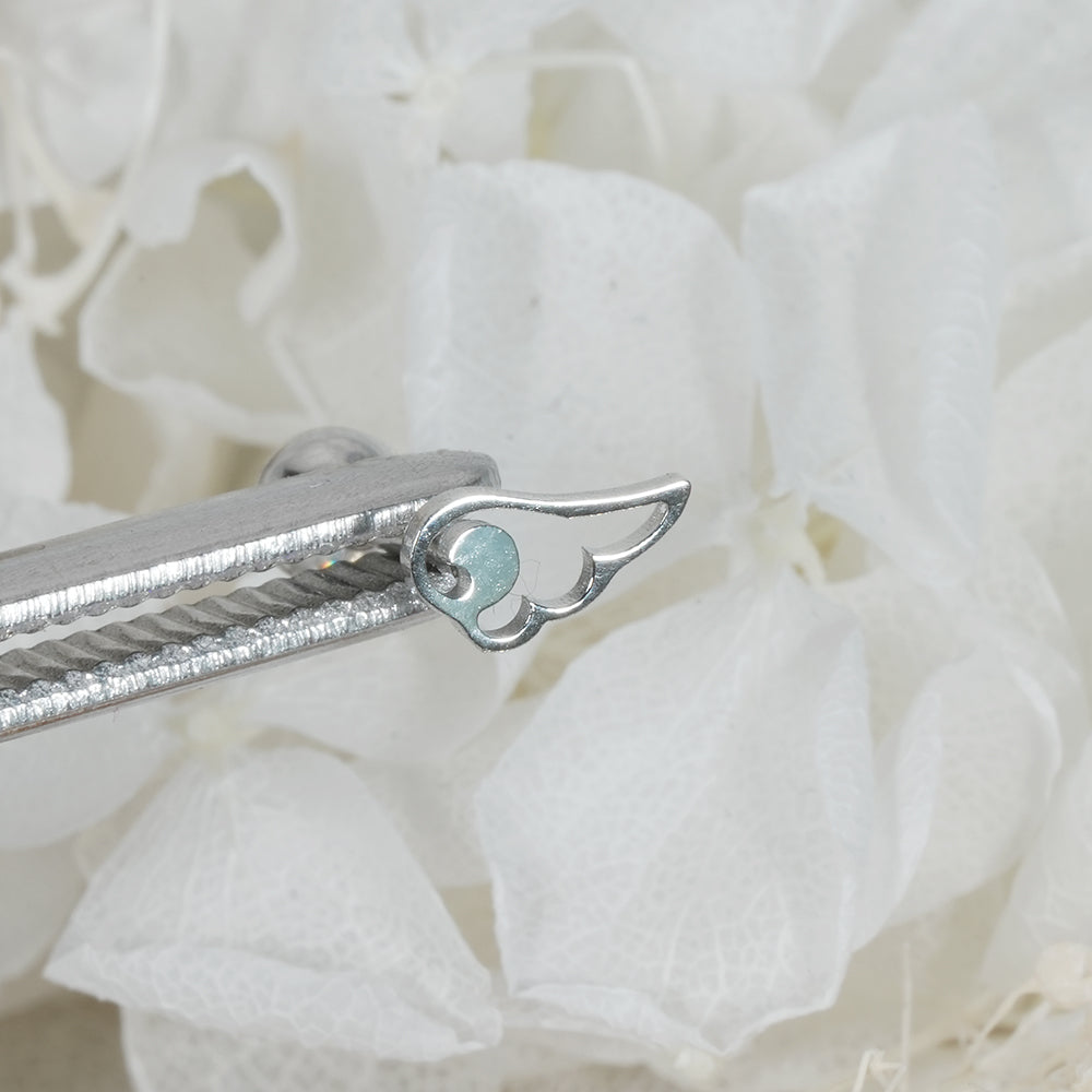 [全サージカル] スパーク ウィング スター ボディピアス (9Type) 16G