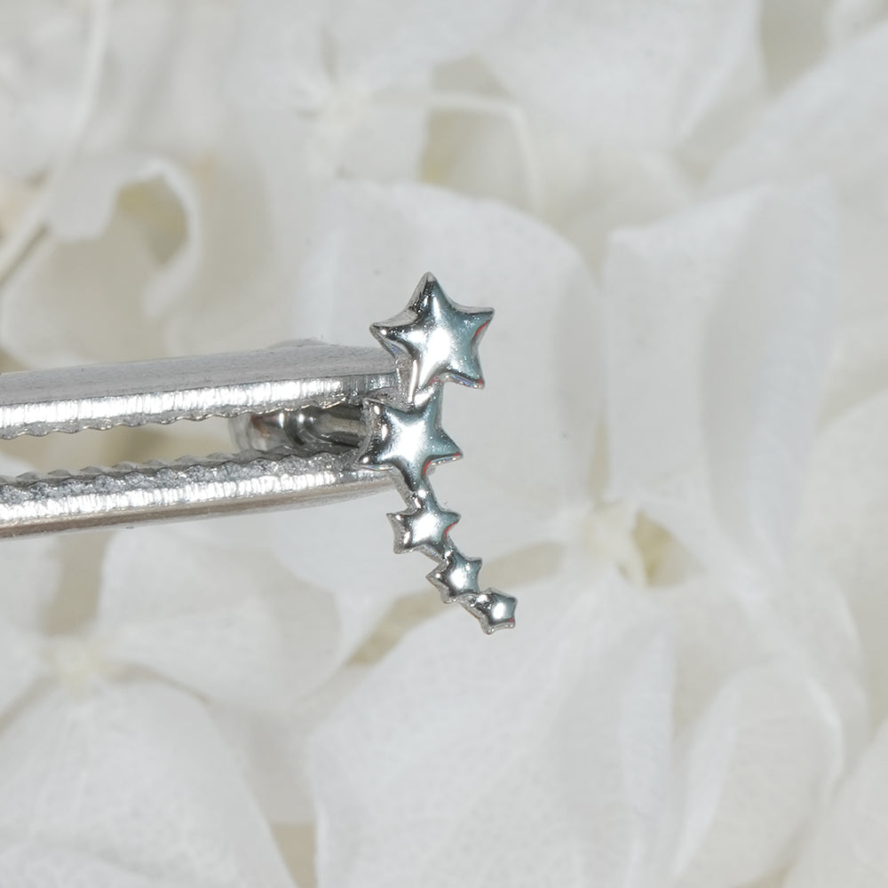 [全サージカル] スパーク ウィング スター ボディピアス (9Type) 16G