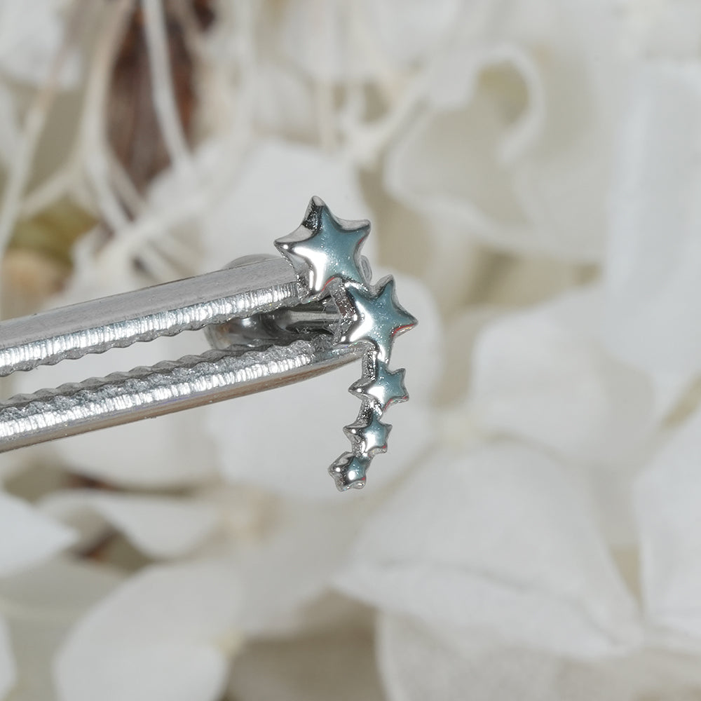 [全サージカル] スパーク ウィング スター ボディピアス (9Type) 16G
