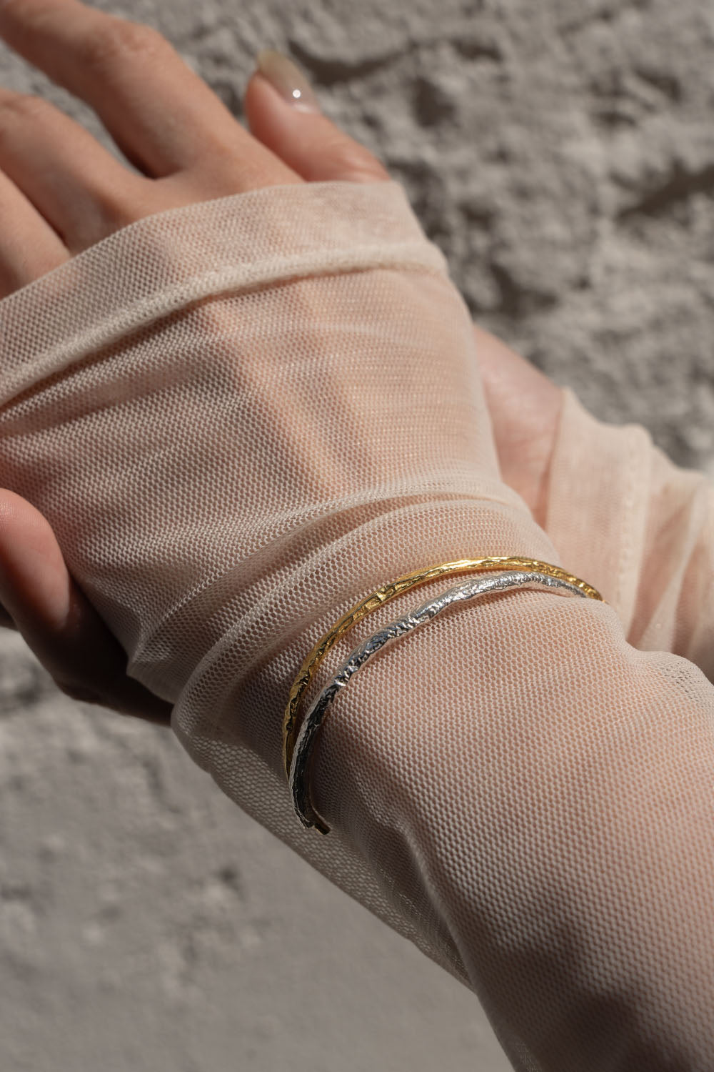 เจาะดอกดาว 14k 21G