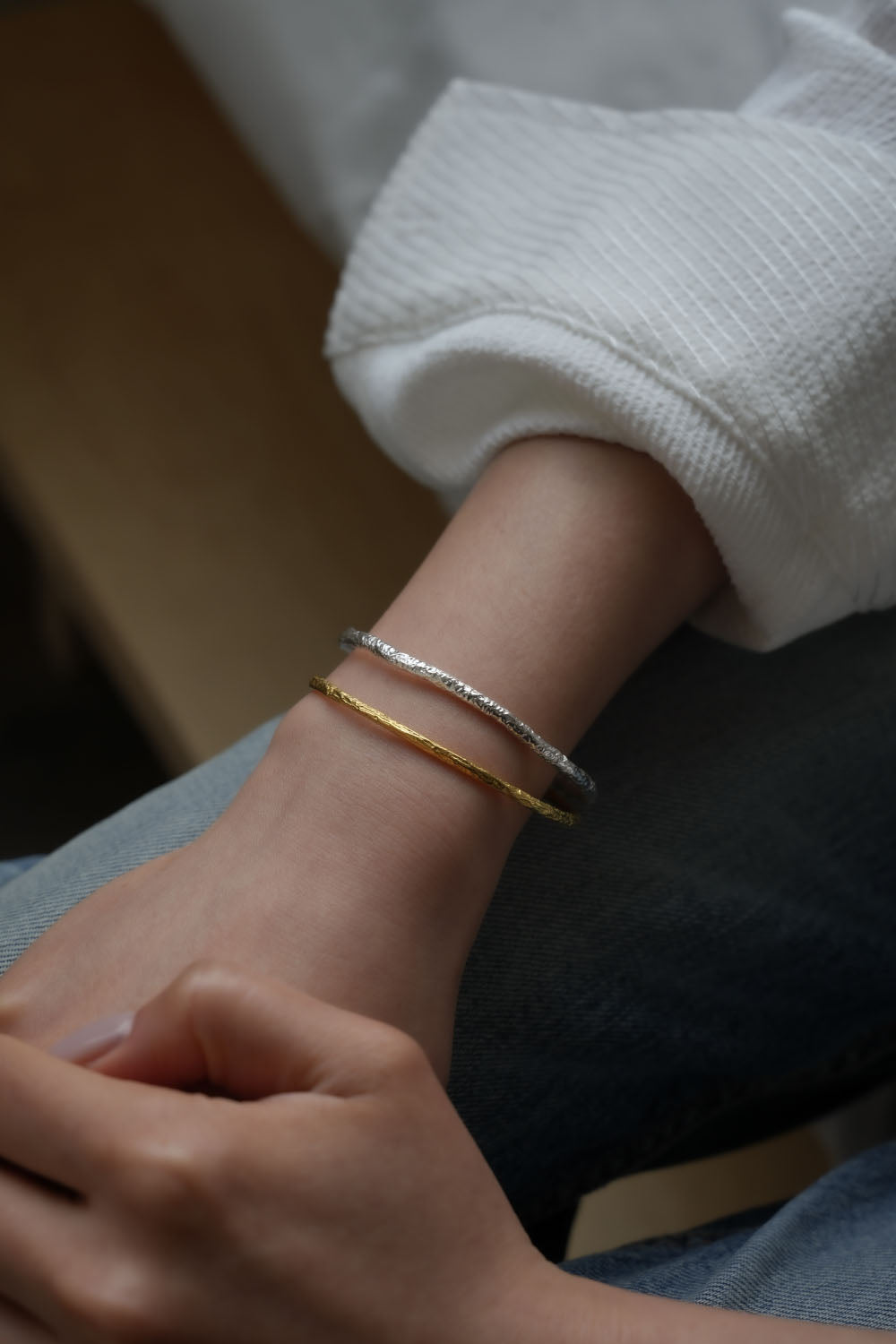 เจาะดอกดาว 14k 21G