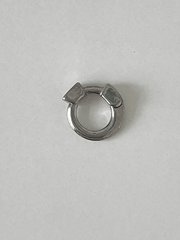 [全サージカル] プチ ヘリックス ワンタッチ フープピアス 18G 内径約3.6mm