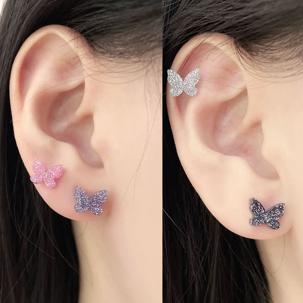 [サージカル]アクリル 蝶 パール (4Color) 16G