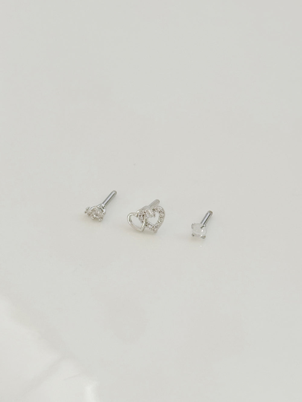 [5set] Heart &amp; Twinkle 16G Body Piercing Antique Unique y2k 
