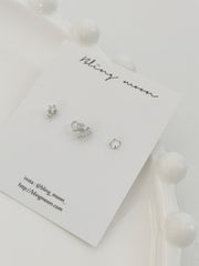 [5set] Heart &amp; Twinkle 16G Body Piercing Antique Unique y2k 