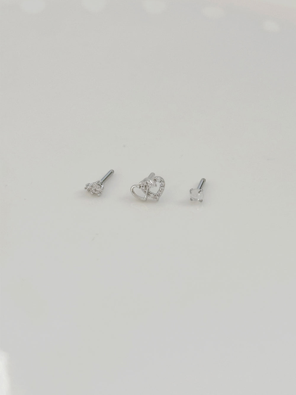 [5set] Heart &amp; Twinkle 16G Body Piercing Antique Unique y2k 