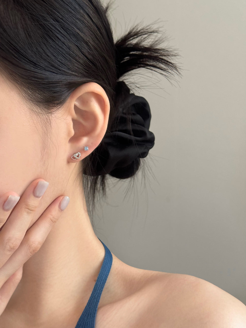 [5set] Heart &amp; Twinkle 16G Body Piercing Antique Unique y2k 
