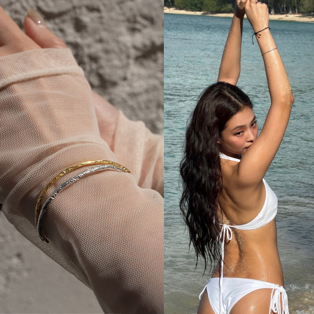 เจาะดอกดาว 14k 21G