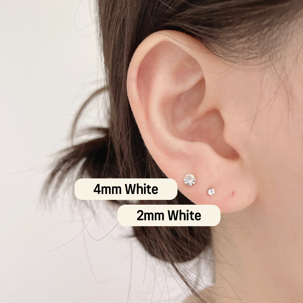 [Surgical] Star Drop Cubic (3 Types 2 Colors) 16G 