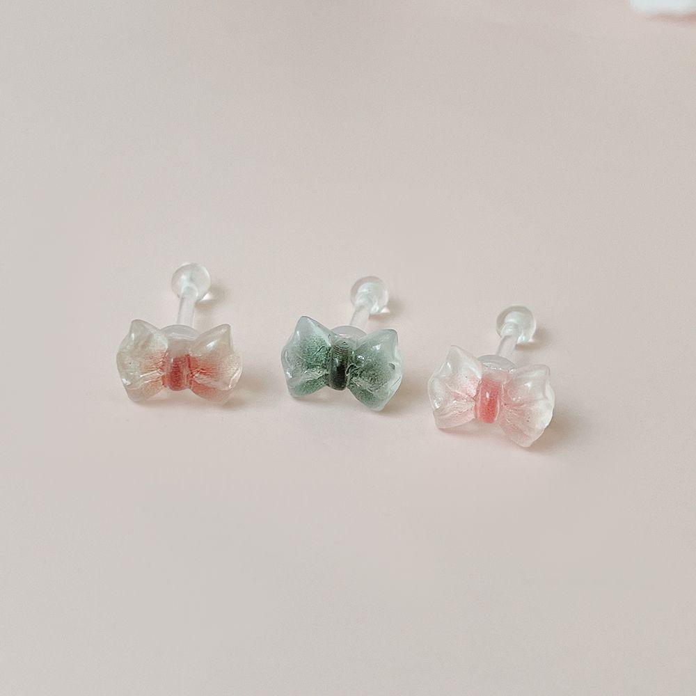 Silicone Gradient Ribbon Piercing (3Color) 16G ssubling.made 