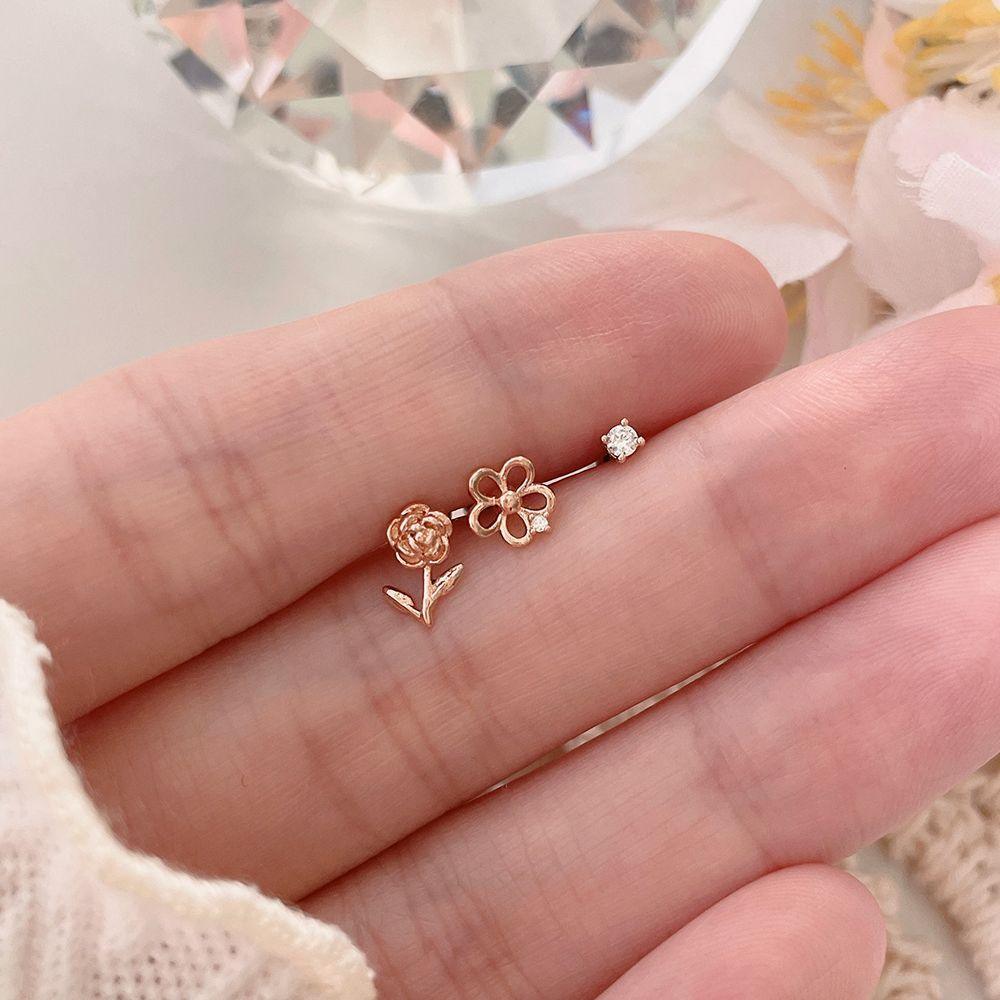 [Surgical] Flower Cubic Rose (3 Types 2 Colors) 16G 